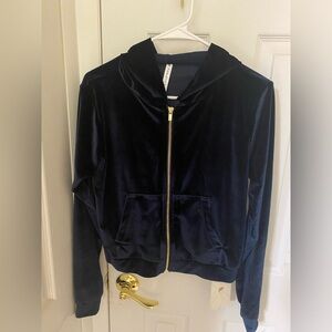 Fabletics velour hoodie